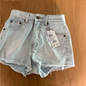 Rip Curl Light Wash Jean Shorts